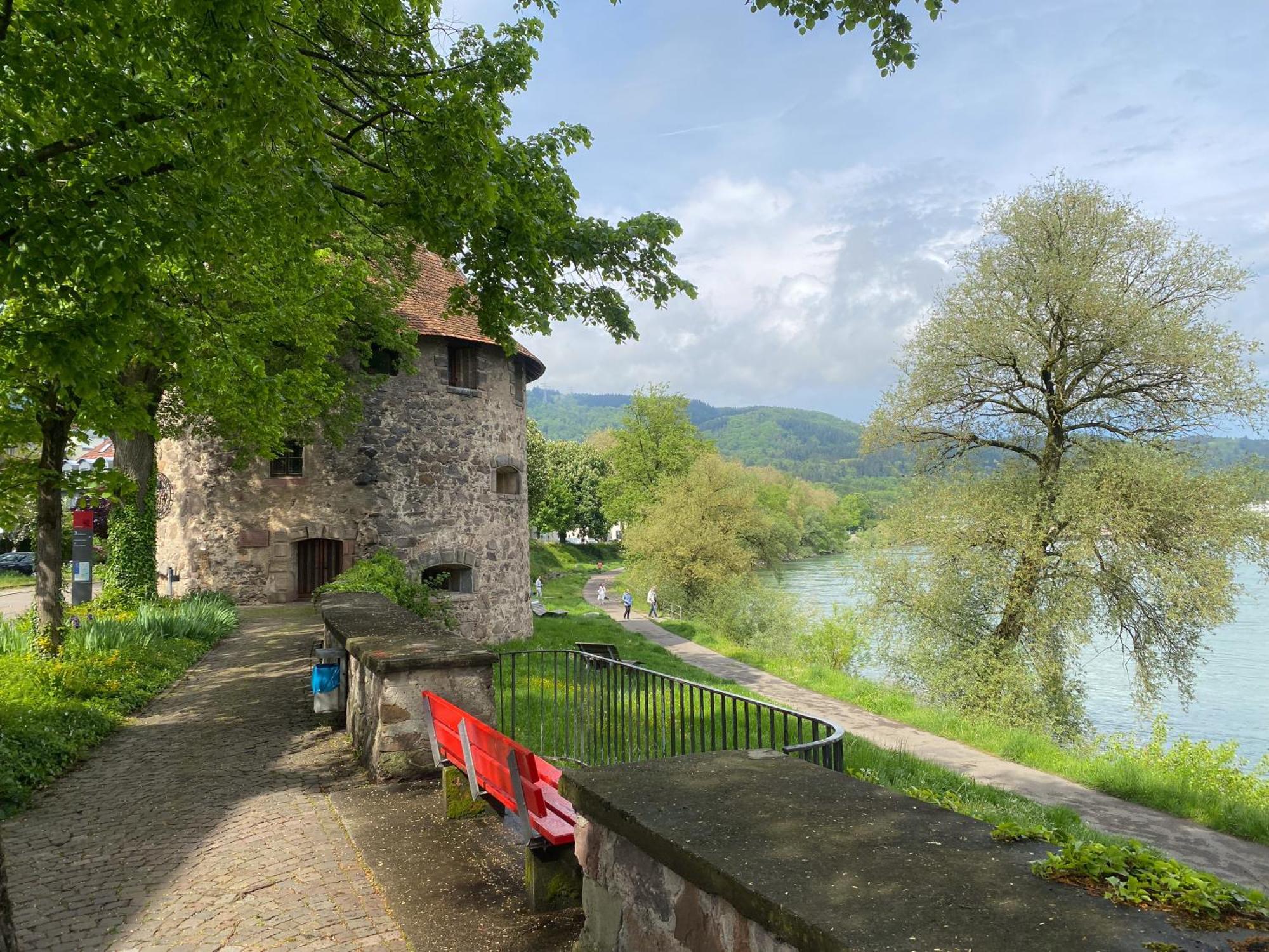 Neu Deluxe Suite Muensterblick, Maisonette, Kingsize Bett, Kueche, Netflix, Aussicht, E-Kamin Bad Säckingen Eksteriør bilde